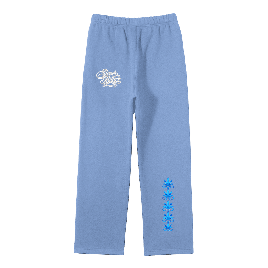 Unisex Solid Color Fleece Straight Leg Pants