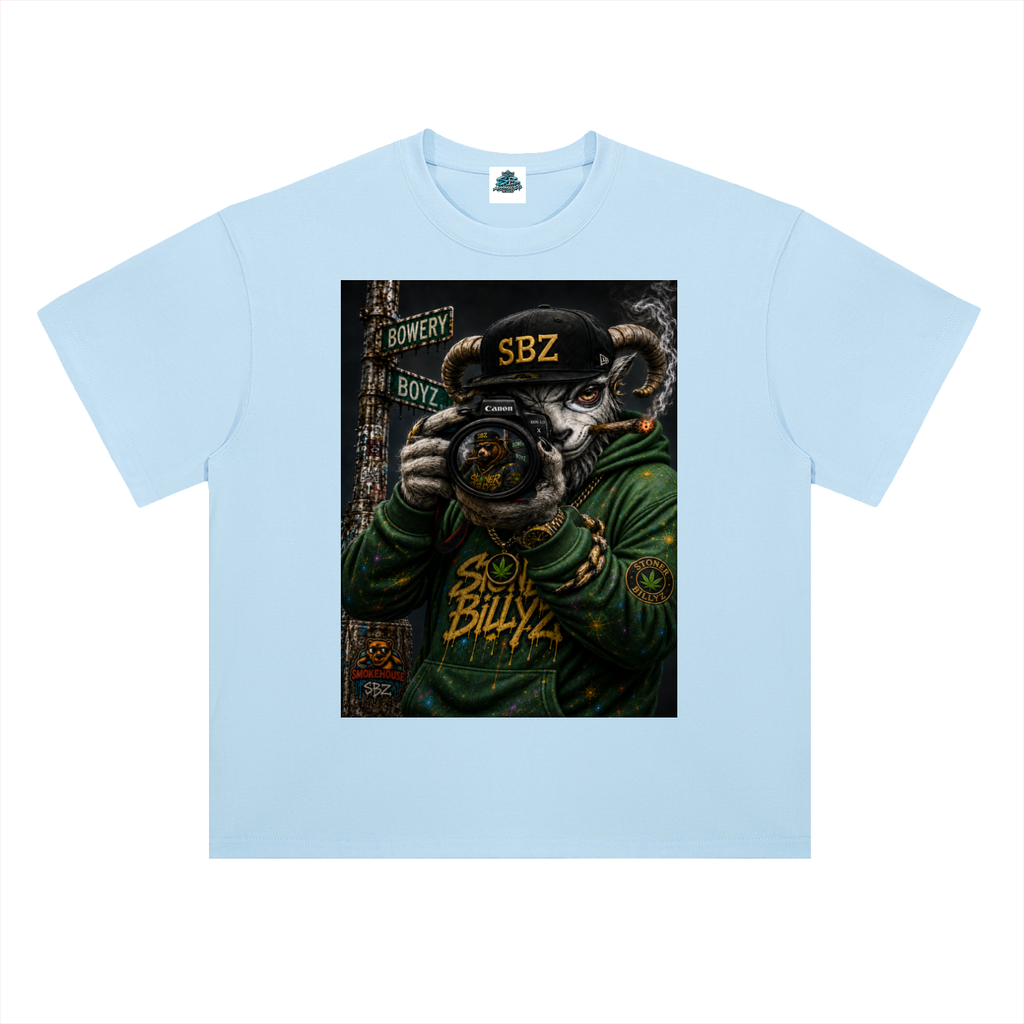 Heavyweight Drop Shoulder Cotton T-Shirt