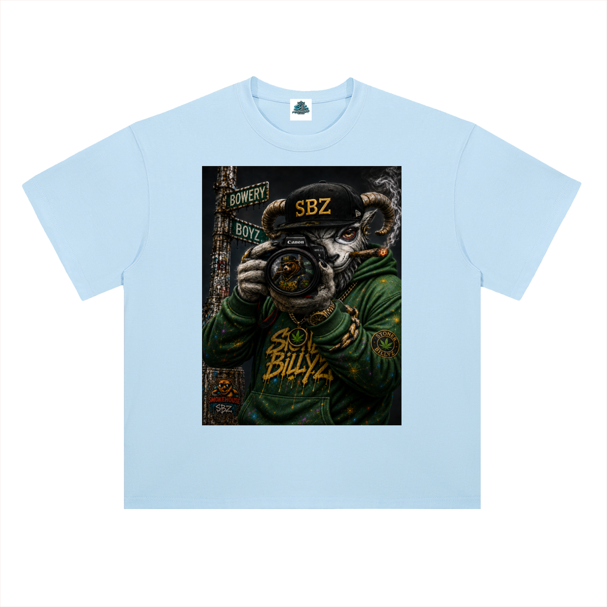 Heavyweight Drop Shoulder Cotton T-Shirt