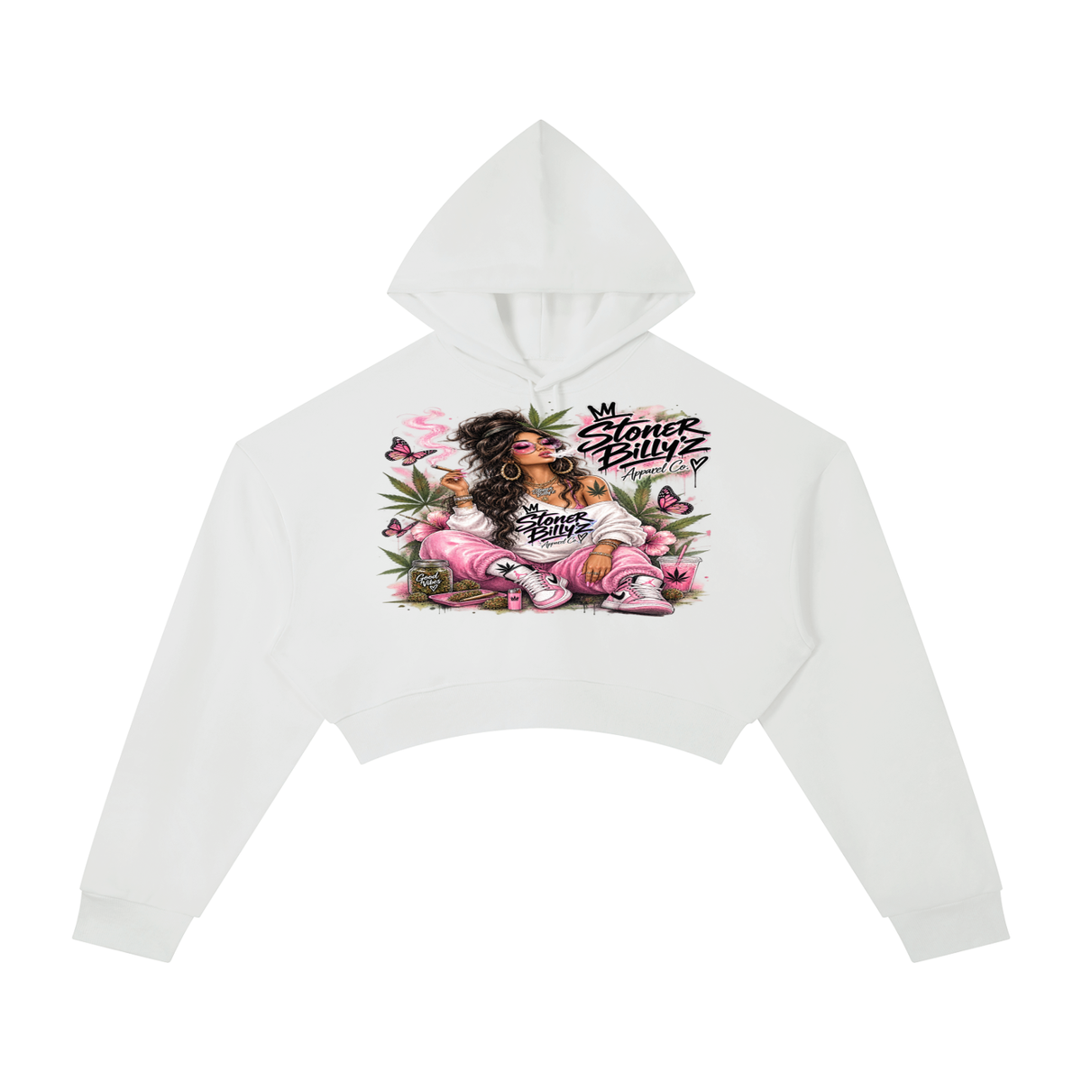 Essential Cropped Hoodie
