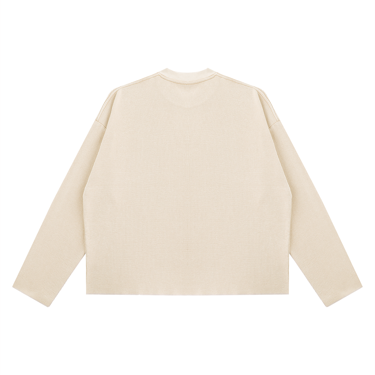 Unisex Vintage Wash Boxy  Waffle Raw Edge T-Shirt