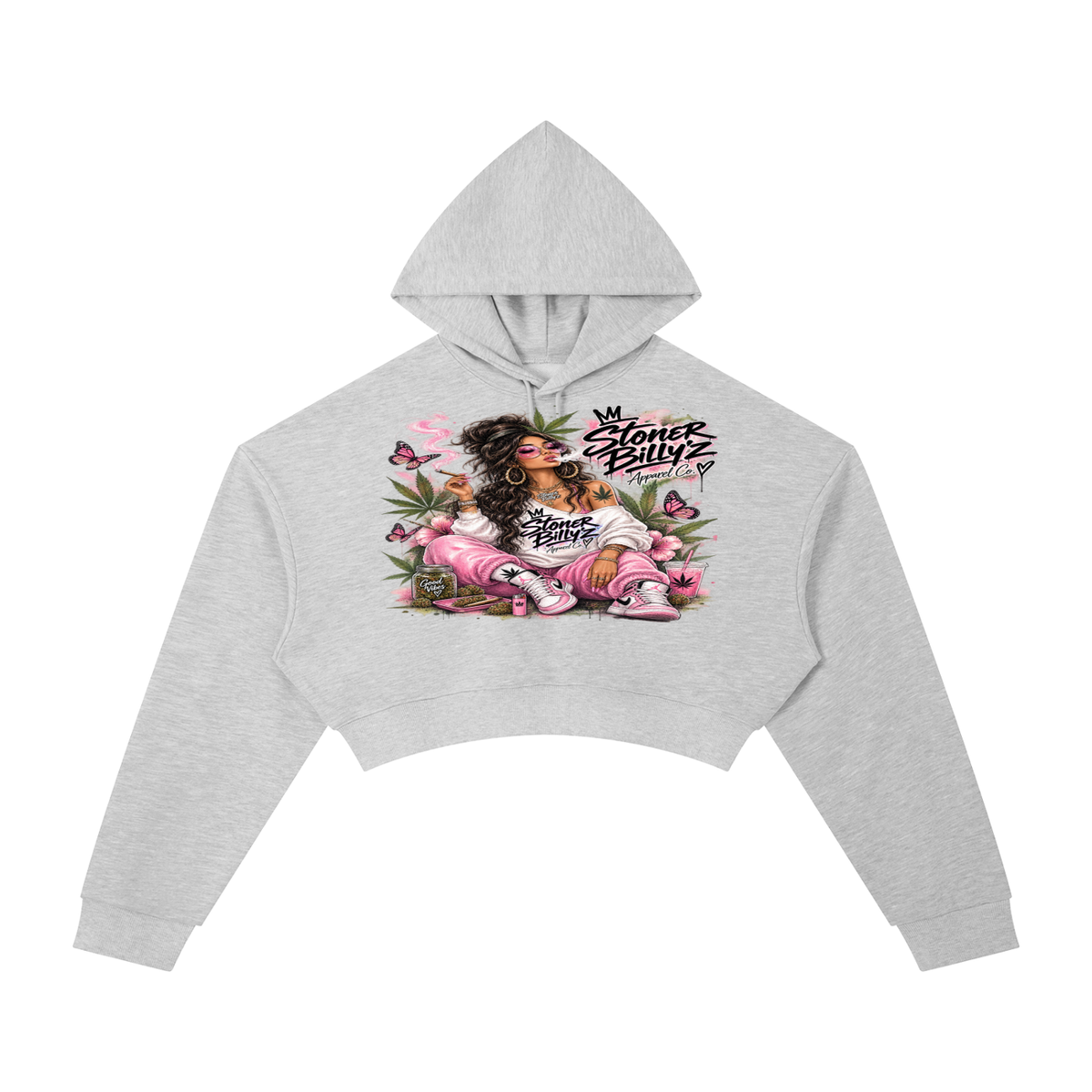 Essential Cropped Hoodie