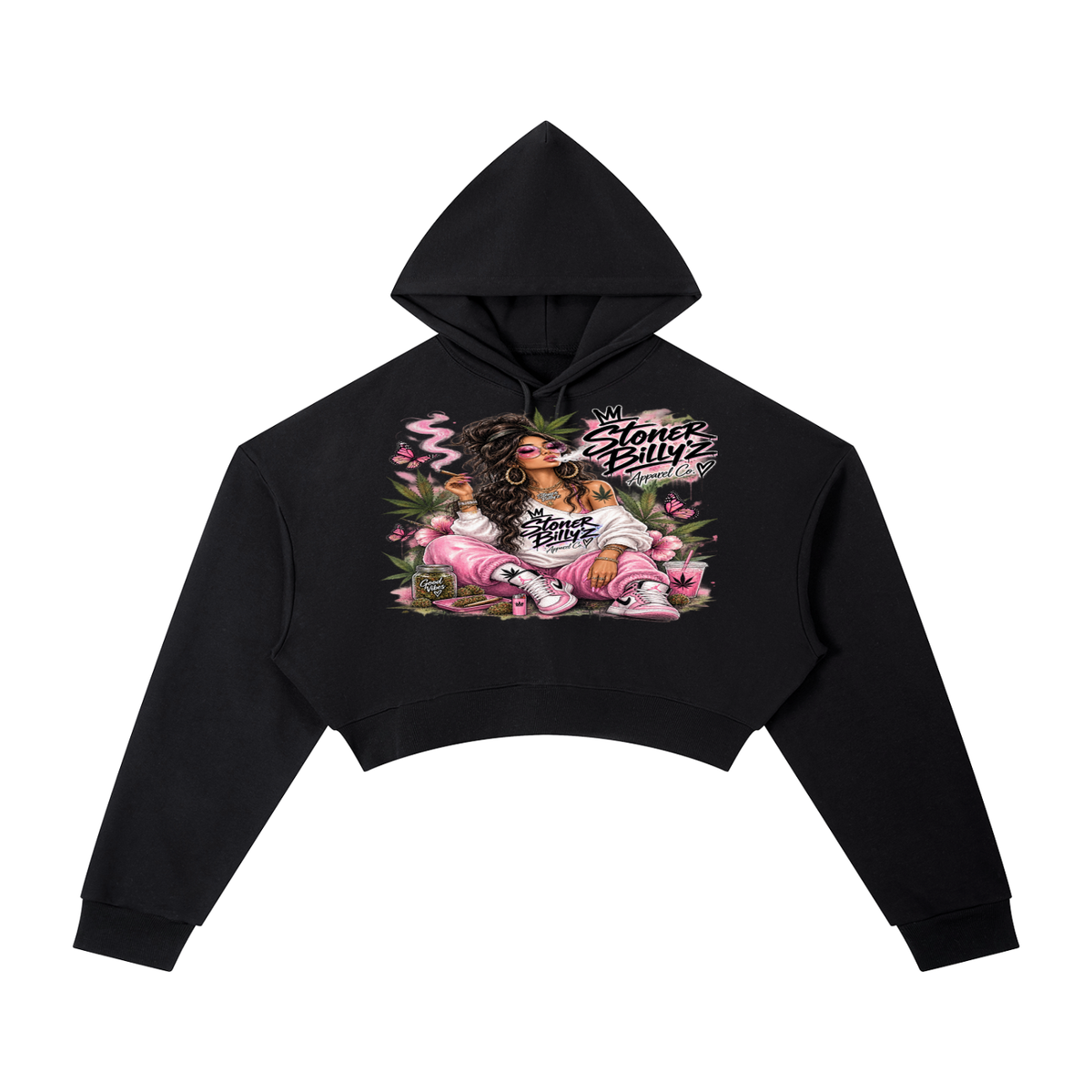 Essential Cropped Hoodie