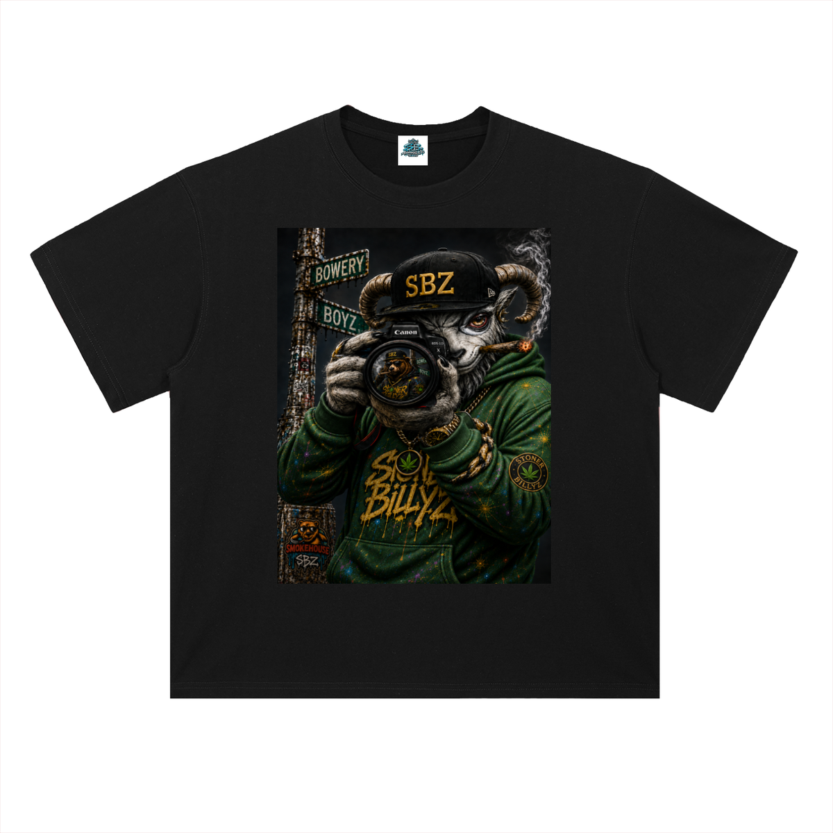 Heavyweight Drop Shoulder Cotton T-Shirt